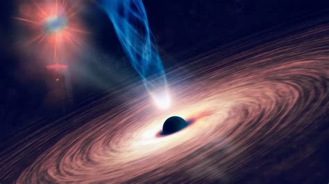 Runaway Black Hole Creates A Trail Of Stars •