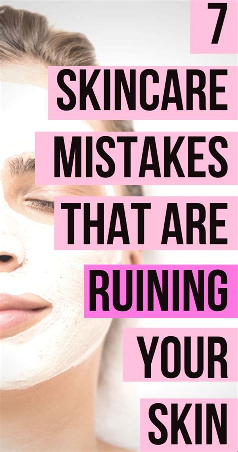 Skincare Tips 7 Mistakes To Avoid For Flawless Skin Flawless Skin