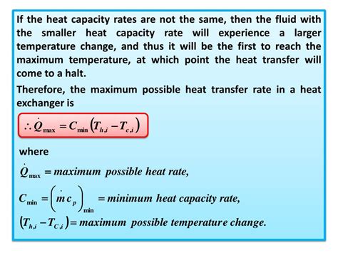 Ppt Chapter Heat Exchanger Analysis Using Ntu Method