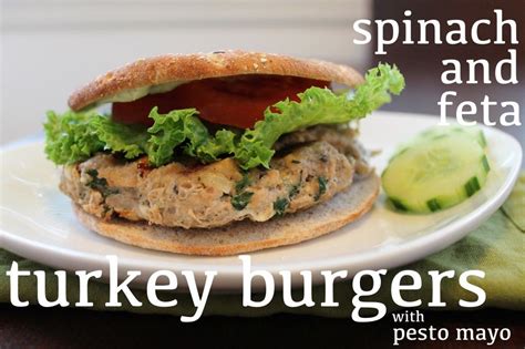 Spinach And Feta Turkey Burgers These Are AMAZING Making Again This