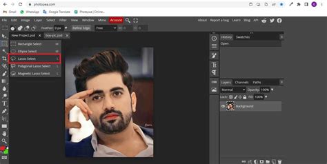 How To Change Hair Color In Photopea Aguidehub
