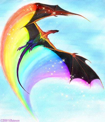 Rainbow Dragon Dragon Images Fantasy Dragon Dragon Artwork