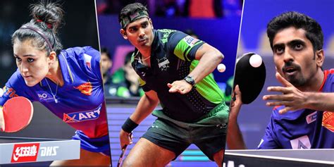 Top Five Performances By Indian Players At Ultimate Table Tennis
