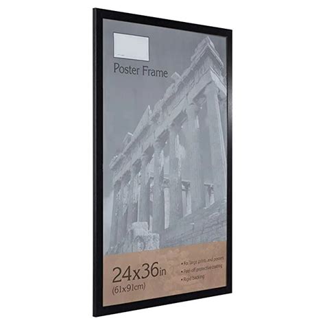 High Quality 24x36 Poster Frame A0 Black Wood Picture Frame Home