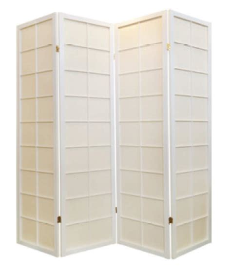 Buy Fine Asianliving Japanese Room Divider 4 Panels W180xh180cm Privacy