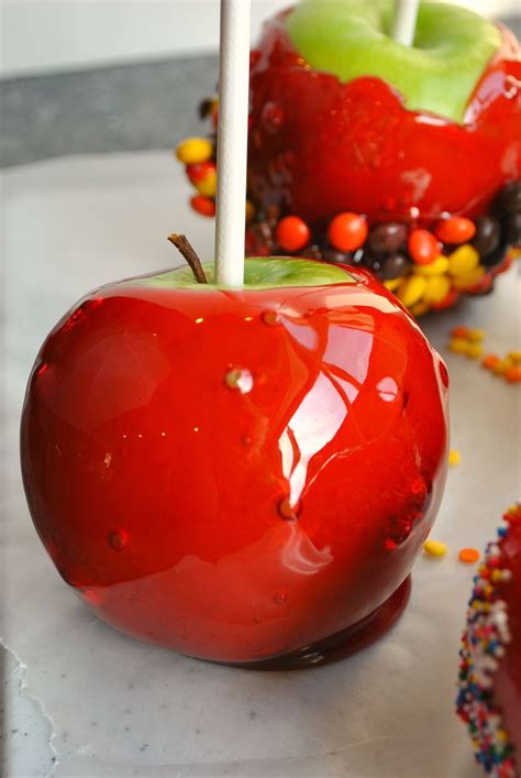 Candy Apples You Made Candy Apple Recipe Apple Recipes
