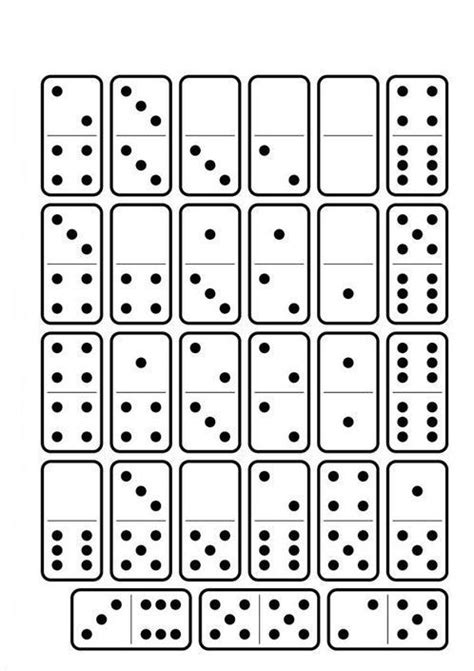 Las matemáticas son muy importantes para precisar las distancias entre diferentes. Juegos de mesa para imprimir | Domino para niños ...