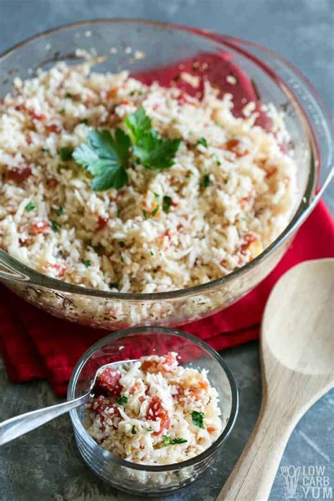Cover dish and cook on high 5 more minutes. Easy Keto Mexican Cauliflower Rice | Low Carb Yum