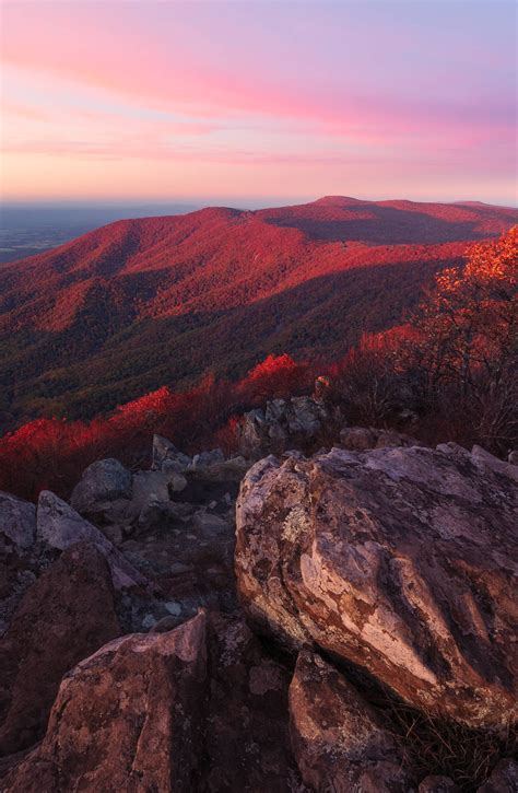 Eyrie Shenandoah National Park Virginia Usa Nov 6 2021 2092 X