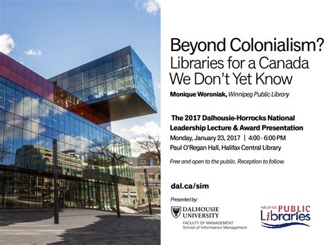 Youre Invited To The 2017 Dalhousie Horrocks National Leadership Lecture