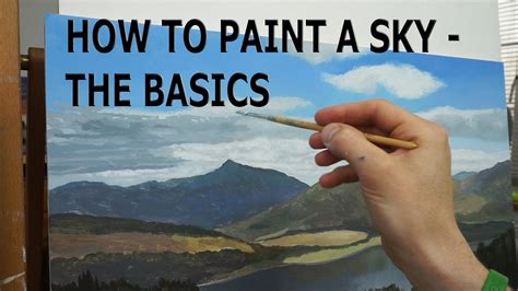 How To Paint The Sky For Beginners Oil Painting Tutorial Painting