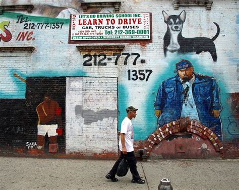 Big Pun Graffiti Mural Spanish Harlem Manhattan New York City