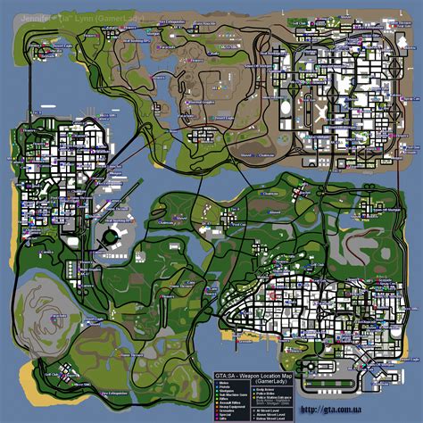 Gta 5 Weapons Map Locations