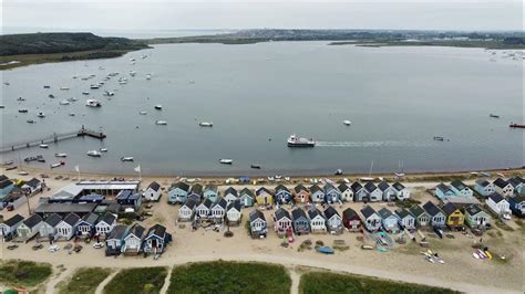 Mudeford Spit In Dorset Home To The Most Expensive Beach Huts In