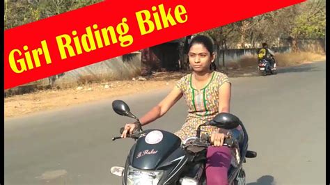 girl riding bike in india youtube