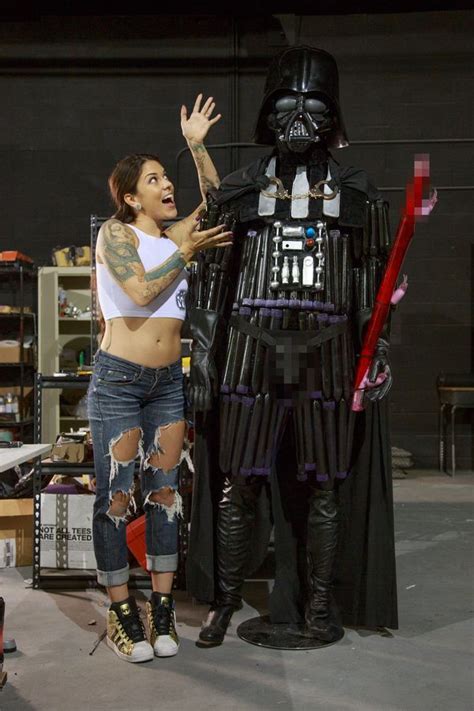 Porn Star Kayla Jane Danger Builds Darth Vader Using Sex Toys Nsfw