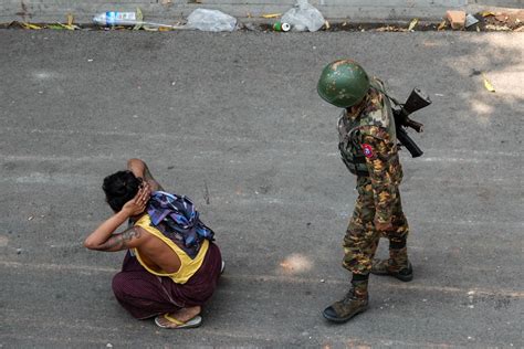 In Pictures Myanmars ‘bloodiest Day Since Coup Protests News Al