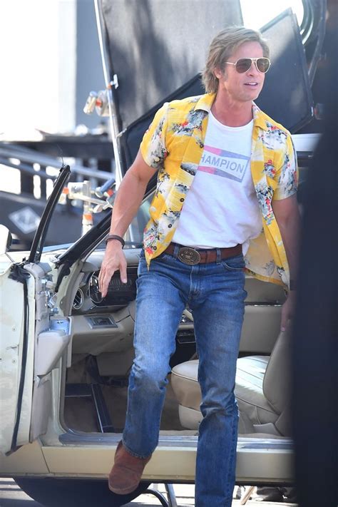 Brad Pitt Once Upon A Time In Hollywood Time In Hollywood Brad Pitt