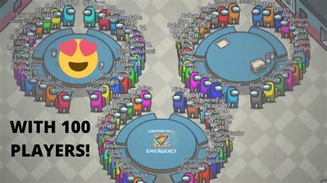 How To Play Among Us With 100 Players How To Get 100 Players In A