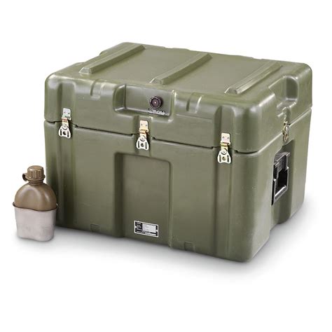 Us Military Surplus Hardigg Case Used 230669 Storage Containers