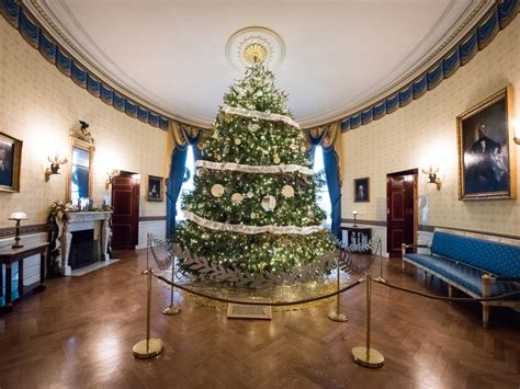 Take An Exclusive Sneak Peek Into This Years White House Christmas