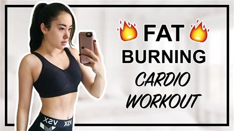 fat burning cardio workout 10 min hiit cardio no equipment youtube