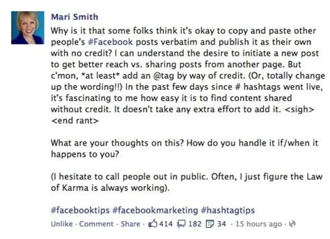 Facebook Hashtags Youre Doing It All Wrong Think Zap