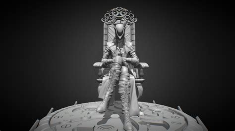 Bloodborne Lady Maria Of The Astral Clocktower 3d Model By Jane