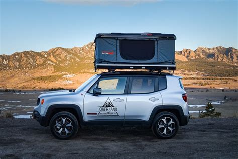Jeep Renegade Camper With Roof Top Tent Overland Discovery®