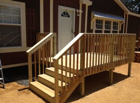 8 X 10 Ready Deck Back Porch In 2019 Mobile Home Porch Front Porch