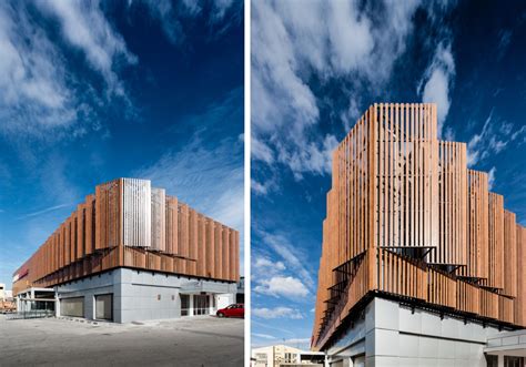 Grand Masoutis supermarket façade revamped by Leaf Architects Studio | A As Architecture