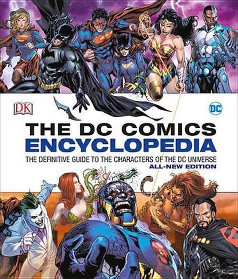 Dc Comics Encyclopedia Updated Edition By Dk English Hardcover Book