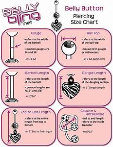 This Chart Refers Specifically To Belly Button Rings But Many Of The