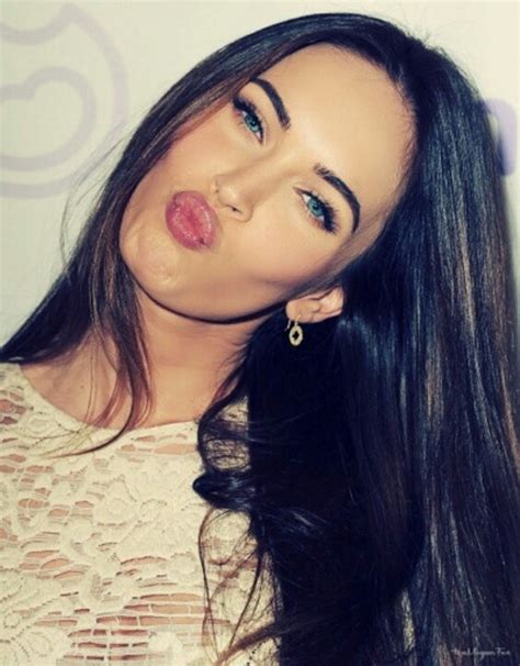 Kissy Face Megan Fox Pinterest Foxes And Faces