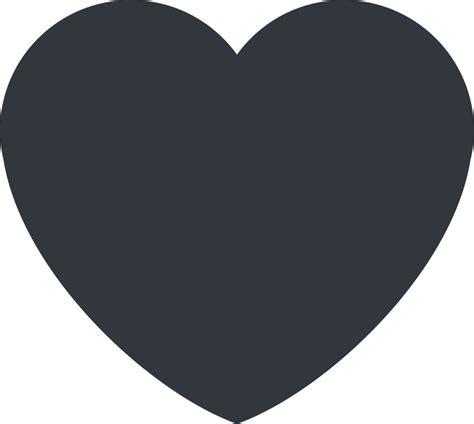 Black Heart Emoji Download For Free Iconduck