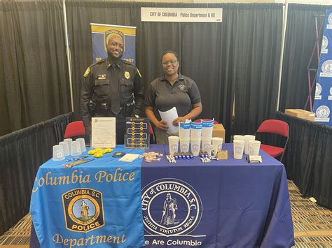 City of Columbia on Twitter: "Join us at booths 1019 Columbia Police