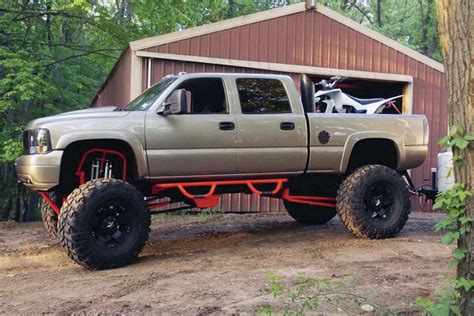 Jacked up chevy trucks with smoke stacks. Pin on trucksss!!!
