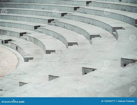 Seats And Stairs Of Amphitheater Stock Image Image Of Outdoor Marble