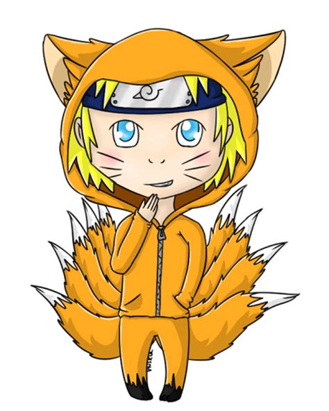 Naruto Nine Tailed Fox Chibi By Huskiemad1 On Deviantart