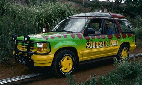 Realism Is The Electric Track The Tour Vehicles Follow On In Jurassic