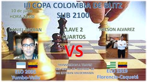 Copa colombia, also known as copa betplay dimayor, is a professional football cup in colombia for men. ES Cuartos de final Copa Colombia sub 2100 | Lichess.org ...