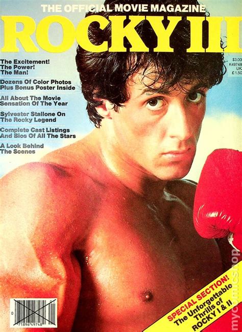 Rocky III Official Movie Magazine 1982 O Quinn Studios Comic Books