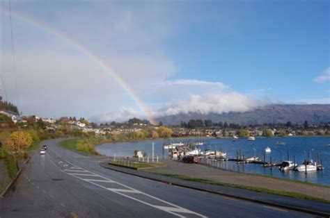 Lake Wanaka Under A Rainbow Photo