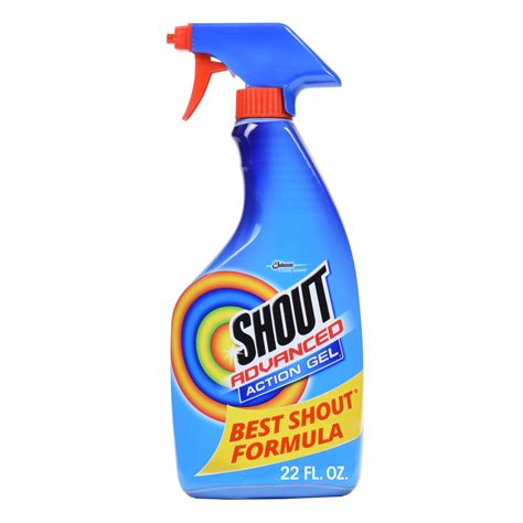 Shout Advanced Acting Gel Laundry Stain Remover 22 Ounce