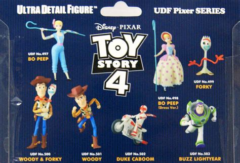 Medicom Udf 500 Figure Disney Toy Story 4 Woody And Forky