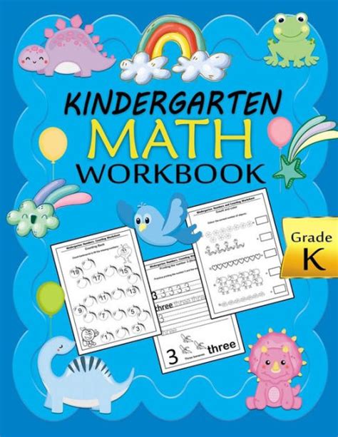 Kindergarten Math Workbook Math Workbooks For Kindergarteners Grade K