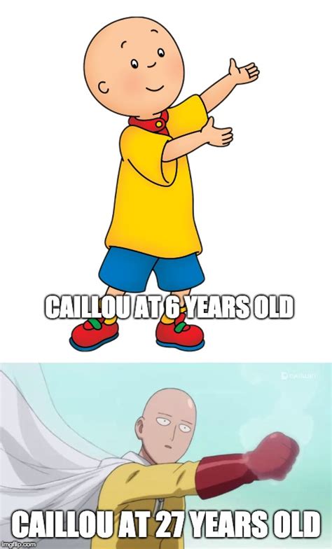 Caillou Yes Daddy Meme