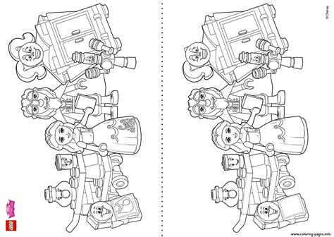 Lego coloring pages are easy to print or download and are suitable for children ages 3 and up. Coloring Fun With Beauty And The Beast Lego Disney ...
