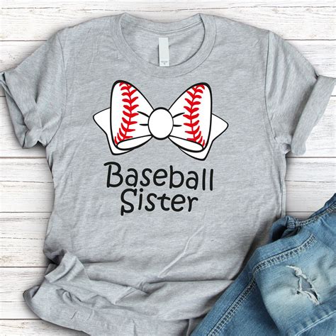 Baseball Sister Svg Svg Dxf Eps Baseball Mom Svg Baseball Etsy Baseball Shirt Designs