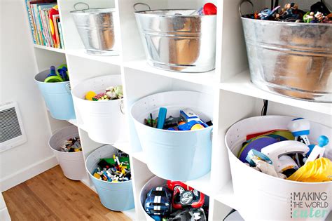 From dinosaurs to sea shell collections, you can find a box or basket to keep all their new interests organized and help refresh the look of their room. 16 Brilliant Kids Playroom Organization Ideas - Craftsonfire